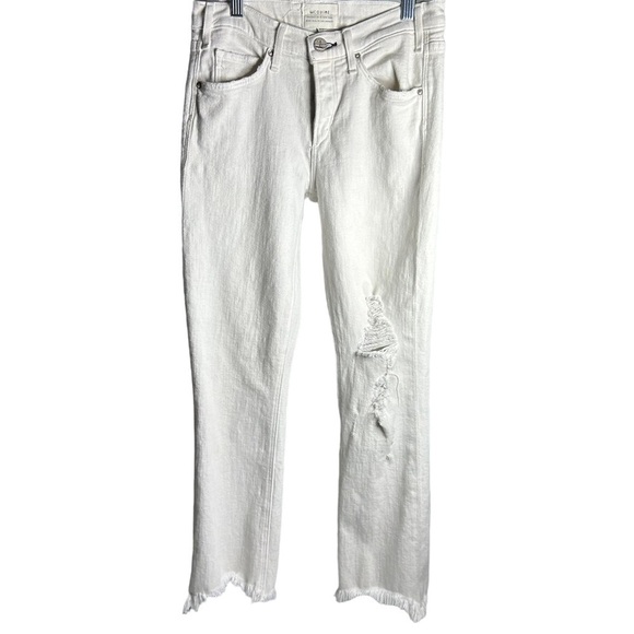 McGuire LA Distressed Mid Rise Straight Leg Jeans Sz 26 - Picture 1 of 16
